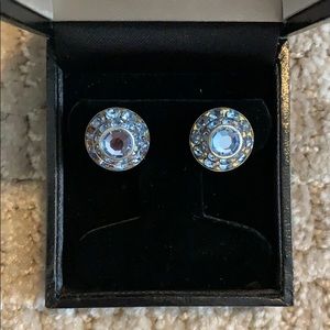 Beautiful blue earrings